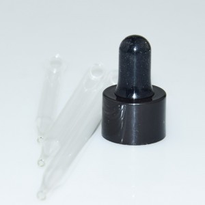 Glass dropper at Plastic dropper