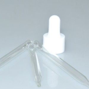 Glass dropper at Plastic dropper